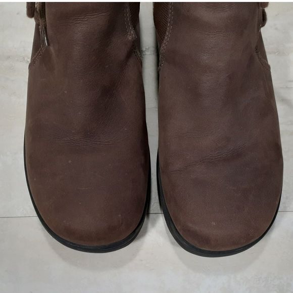 Ladies Azaleia brown leather ankle boots size 9🎉Host Pick🎉 - Picture 8 of 8